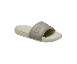 Pantolette CROCS "All Day Slide", Damen, Gr. 39, beige, Obermaterial: 50% Polyester PES. 50% Sonstiges Material (Ananasfaser) AM_PF ., Schuhe Pantolette (68470862-39) beige
