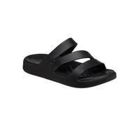 Pantolette CROCS "Getaway", Jungen, Gr. 36, schwarz, Obermaterial: 100% Gummi rubber., Schuhe Pantolette (23584606-36) schwarz