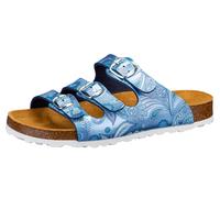 Pantolette Damen Schnallen blau LICO Bioline Lady Power - Blau / 36