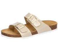Pantolette Damen Schnallen braun LICO Bioline MeraBraun / 40