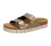 Pantolette Damen Schnallen goldfarben LICO Bioline ChicGoldgelb / 40