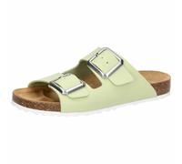 Pantolette Damen Schnallen grün LICO Bioline Lady Style - Grün / 41