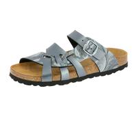 Pantolette Damen Slipper grau LICO Bioline Flora - Grau / 36