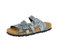Pantolette Damen Slipper grau LICO Bioline FloraGrau / 38