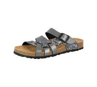 Pantolette Damen Slipper silberfarben LICO Bioline Gleam - Silber / 38