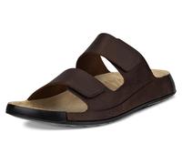 Ecco Herren Pantolette Cozmo Braun Klett Größe 42