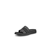 Pantolette ECCO "ECCO FLOWT W", Damen, Gr. 42, schwarz, Leder, Schuhe Pantolette, Sommerschuh, Hausschuh, Freizeitschuh, Keilabsatz, zum Schlupfen (23233112-42) schwarz