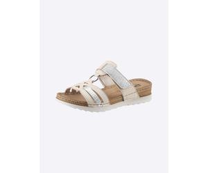 Pantolette FISCHER, Damen, Gr. 41, weiß, Lederimitat, Schuhe Pantolette (56929863-41) weiß