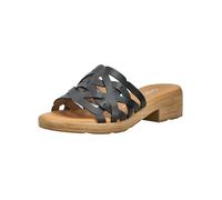 Pantolette GABOR COMFORT "Gabor Comfort Pantoletten Glattleder", Damen, Gr. 40, schwarz, Glattleder, Schuhe Pantolette (46229911-40) schwarz