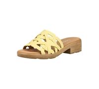 Pantolette GABOR COMFORT "Gabor Comfort Pantoletten Glattleder", Herren, Gr. 39, gelb, Glattleder, Schuhe Pantolette (97006855-39) gelb