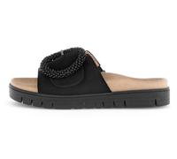 Gabor Damen Pantoletten, Frauen Clogs, Pantoletten,Best Fitting,schwarz (17),38 EU / 5 UK