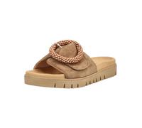 Gabor Pantolette braun peanut Velour 83.745.18 - Größe 41