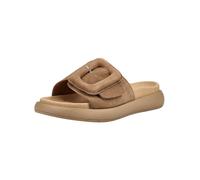 Pantolette GABOR "Gabor Pantoletten Veloursleder", Damen, Gr. 41, braun, Veloursleder, Schuhe Pantolette (89741948-41) braun