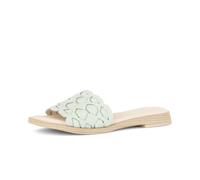Pantolette GABOR "Pantolette", Damen, Gr. 37,5, beige (grün), Schuhe Pantolette (83317748-37,5) grün