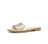 Pantolette GABOR "Pantolette", Damen, Gr. 37,5, gold, Schuhe Pantolette (32304333-37,5) gold
