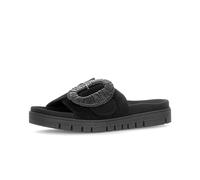 Pantolette GABOR "Pantolette", Damen, Gr. 38, schwarz, Schuhe Pantolette (32968609-38) schwarz