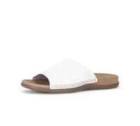 Pantolette GABOR "Pantolette", Damen, Gr. 40, weiß, Schuhe Pantolette (36687722-40) weiß