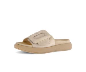 Pantolette GABOR "Pantolette", Damen, Gr. 42, beige, Schuhe Pantolette (37482202-42) beige