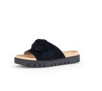 Pantolette GABOR "Pantolette Rauleder", Damen, Gr. 41, schwarz, Schuhe Pantolette (68900306-41) schwarz