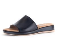 Pantolette GABOR "RHODOS", Damen, Gr. 35, schwarz, Kalbsleder, unifarben, Schuhe Pantolette, Sommerschuh, Komfortschuh, kleiner Stretcheinsatz, Weite G (=weit), Topseller (52044309-35)