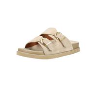 Pantolette GANT "Gant Pantoletten Veloursleder", Damen, Gr. 40, sand, Veloursleder, Schuhe Pantolette (67103511-40) sand