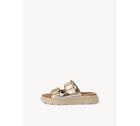 Pantolette gold Gr. 36