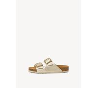 Damen-Pantolette - Farbe - LIGHT GOLD - Größe - 39