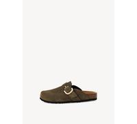 Tamaris Clogs & Pantoletten 27600-44 – Nieten, Heart and Sole – Grün, Größe 37