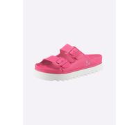 Pantolette HEINE, Damen, Gr. 41, pink, Synthetik, Schuhe Pantolette (75358443-41) pink
