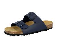 Lico Herren Bioline Man Flache Hausschuhe (Marine-Grau, Numeric_45)