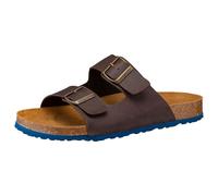 Pantolette Herren Schnallen braun LICO Bioline ConcreteBraun / 47