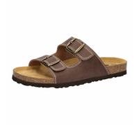 Pantolette Herren Schnallen braun LICO Bioline Man Soft - Braun / 41