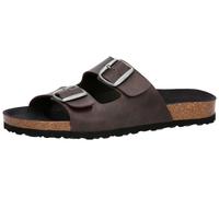 Lico Pantolette Bioline Man Vegan Herren Hausschuh, Braun, 39 EU