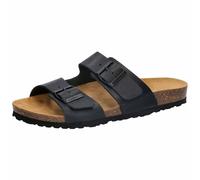 Pantolette LICO "Pantolette Bioline Jenrik", Herren, Gr. 38, schwarz, Leder, Schuhe Pantolette (65241429-38) schwarz