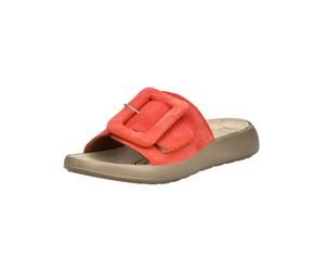 Pantolette IGI & CO "IGI & CO Pantoletten Leder", Damen, Gr. 38, rot, Leder, Schuhe Pantolette (38437561-38) rot