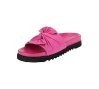 Pantolette ILC "ILC Pantoletten Leder", Damen, Gr. 37, neon pink, Leder, Schuhe Pantolette (25214402-37) neon pink