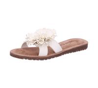 Lazamani - Pantolette flacher Absatz bis 25mm Offwhite - Gr. - 39