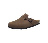Pantolette JOSEF SEIBEL "Josef Seibel Pantoletten Leder", Herren, Gr. 43, braun, Leder, Schuhe Pantolette (51121620-43) braun