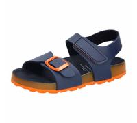 Lico Bioline Master Pantoletten, Marine/Orange, 34 EU