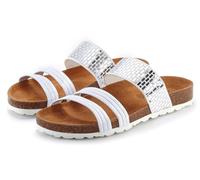 LASCANA Damen Pantolette weiß, Größe 36, 4344719 Weiß 36