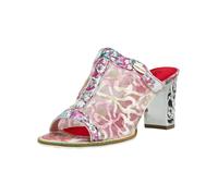 Pantolette LAURA VITA "LAURA VITA Pantoletten Leder/Textil", Damen, Gr. 37, peach, Leder, Textil, Schuhe Pantolette (95779319-37) peach