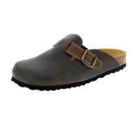 Pantolette LICO "Bioline Clog", Herren, Gr. 38, braun, Synthetik, Schuhe Pantolette (066479-38) braun
