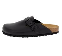 Lico Herren Bioline Clog Pantoletten, Schwarz, 50 EU