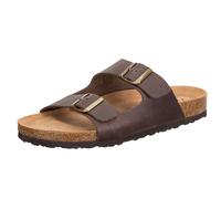 Lico Pantolette Alvaro Herren Braun Synthetik Gr. 41