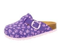 Pantolette Mädchen Slipper lila LICO Bioline Clog Kids - Lila / 32