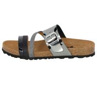 Pantolette LICO "Pantolette Bioline Fashion", Damen, Gr. 39, grau, Synthetik, Schuhe Pantolette (52114214-39) grau