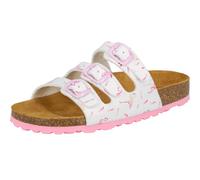 Pantolette LICO "Pantolette Bioline Flaminco", Mädchen, Gr. 33, weiß, Synthetik, Schuhe Pantolette (91063806-33) weiß