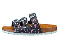 Pantolette LICO "Pantolette Bioline Flaminco", Mädchen, Gr. 39, blau, Synthetik, Schuhe Pantolette (27425129-39) blau