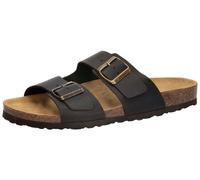 Pantolette LICO "Pantolette Bioline Jenrik", Gr. 43, braun, Leder, Schuhe (15956954-43) braun