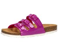 Pantolette LICO "Pantolette Bioline Kids Glitter", Mädchen, Gr. 31, rosa, Synthetik, Schuhe Pantolette (71450628-31) rosa